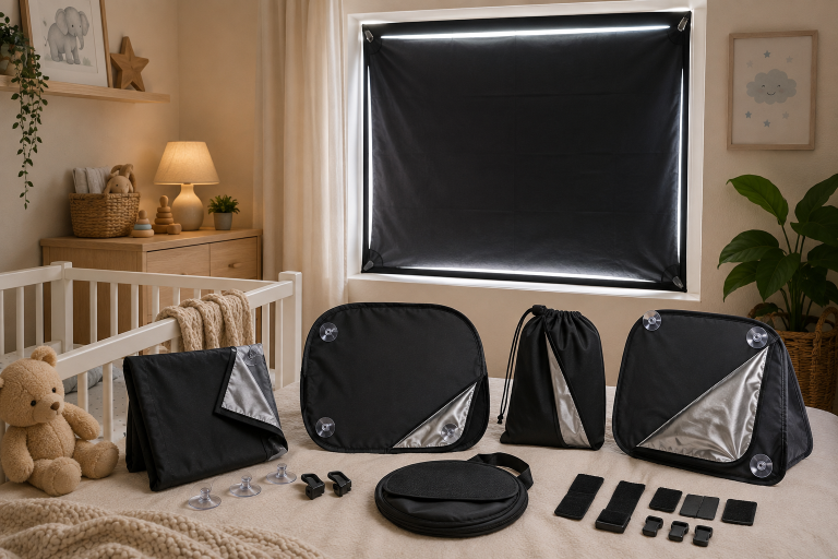 Portable Blackout Curtains for Baby Sleep