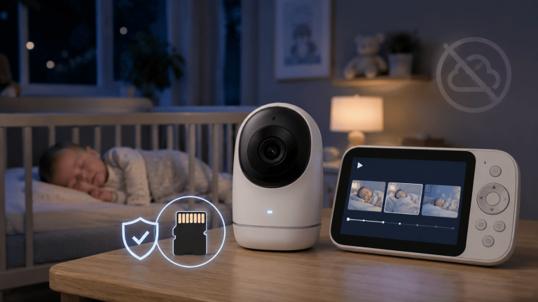 Baby Monitors With Local Storage: What Actually Records Without a Subscription