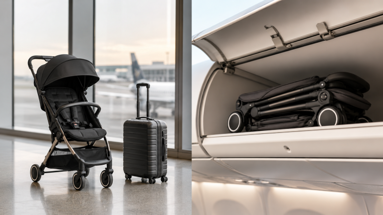 Overhead-Bin Strollers for Air Travel