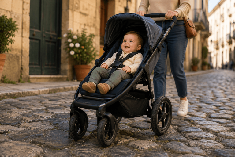 Strollers for Cobblestones and Rough City Streets