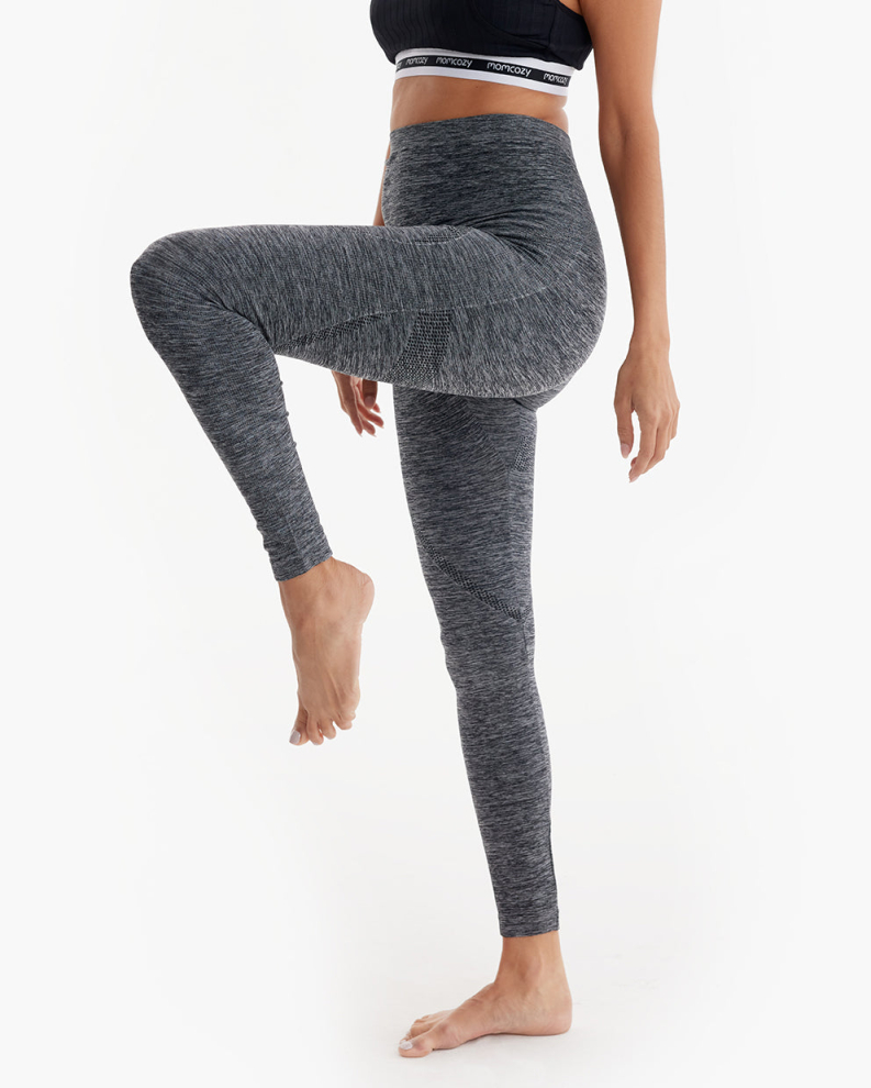 Mid-Rise Flexible & Seamless Maternity Leggings