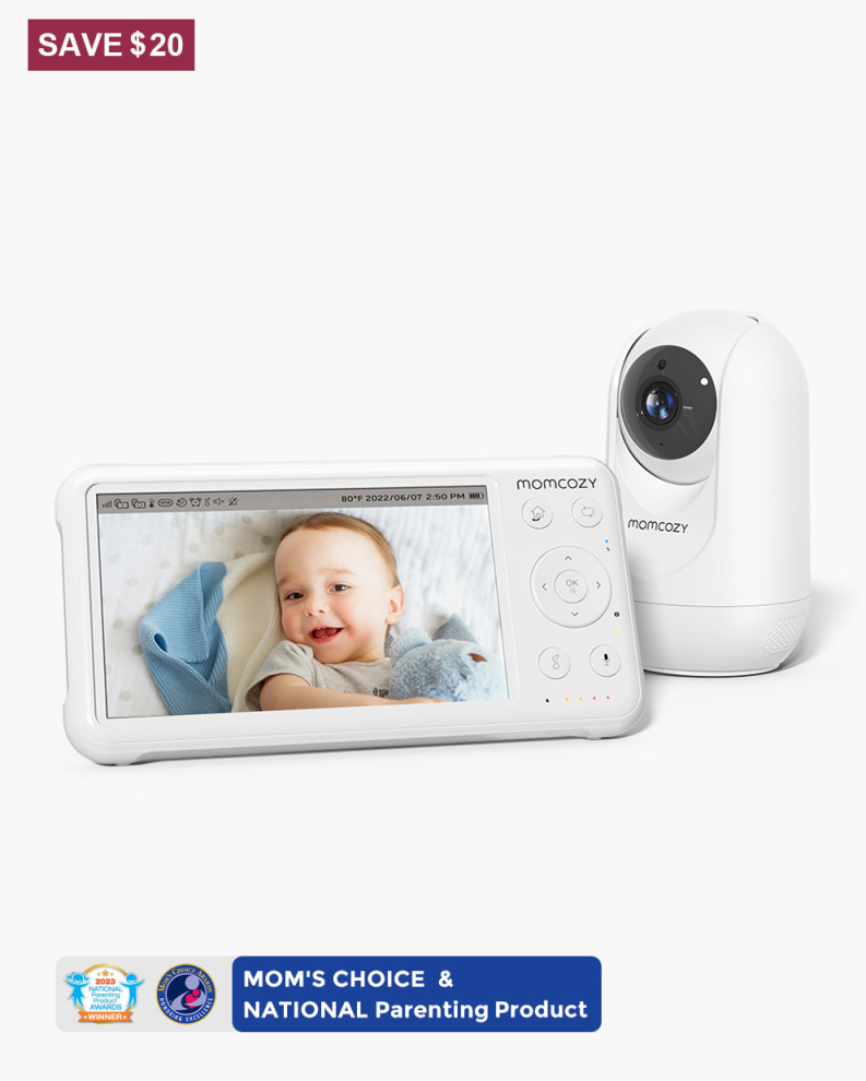 1080P High-Performance Video Baby Monitor (USA/CA Plugs, Single Camera)