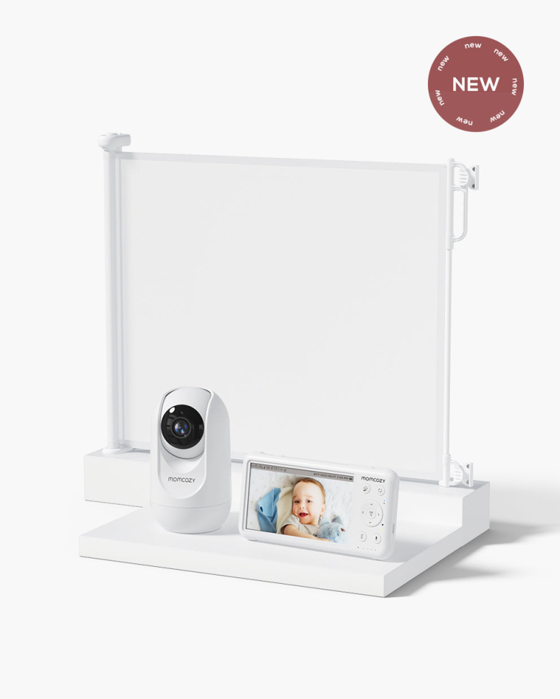 !!!Safety First!!! Bundle: Single Baby Monitor and Single Retractable Baby Gate