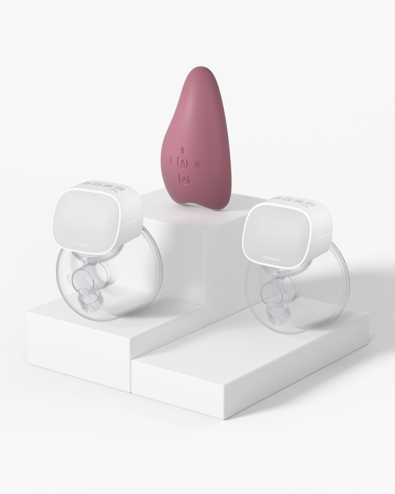 S9 Massage Bundle: Double S9 Breast Pump and One Chest Massager