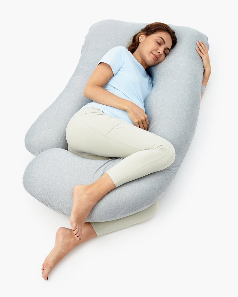 Huggable - Our Cooling Gel Infused Memory Foam Pregnancy Pillow (Heating)