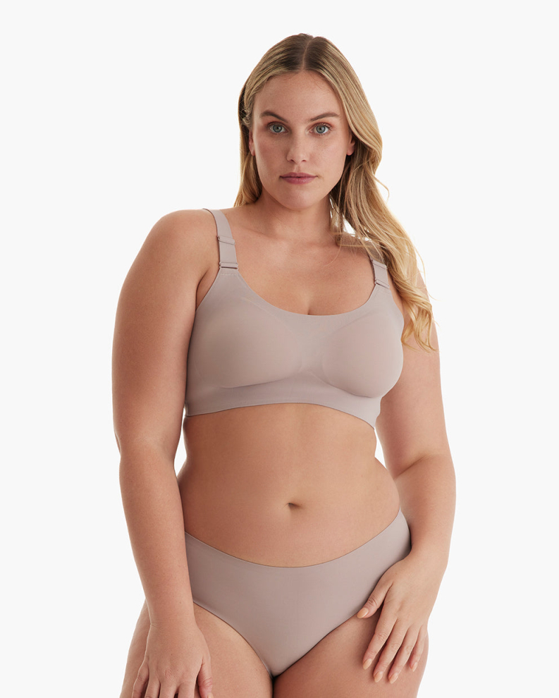Seamless Postpartum Support Bra