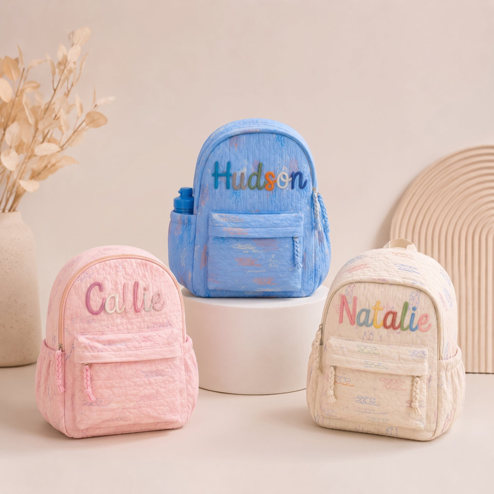 Personalized Kids Backpack – Pink