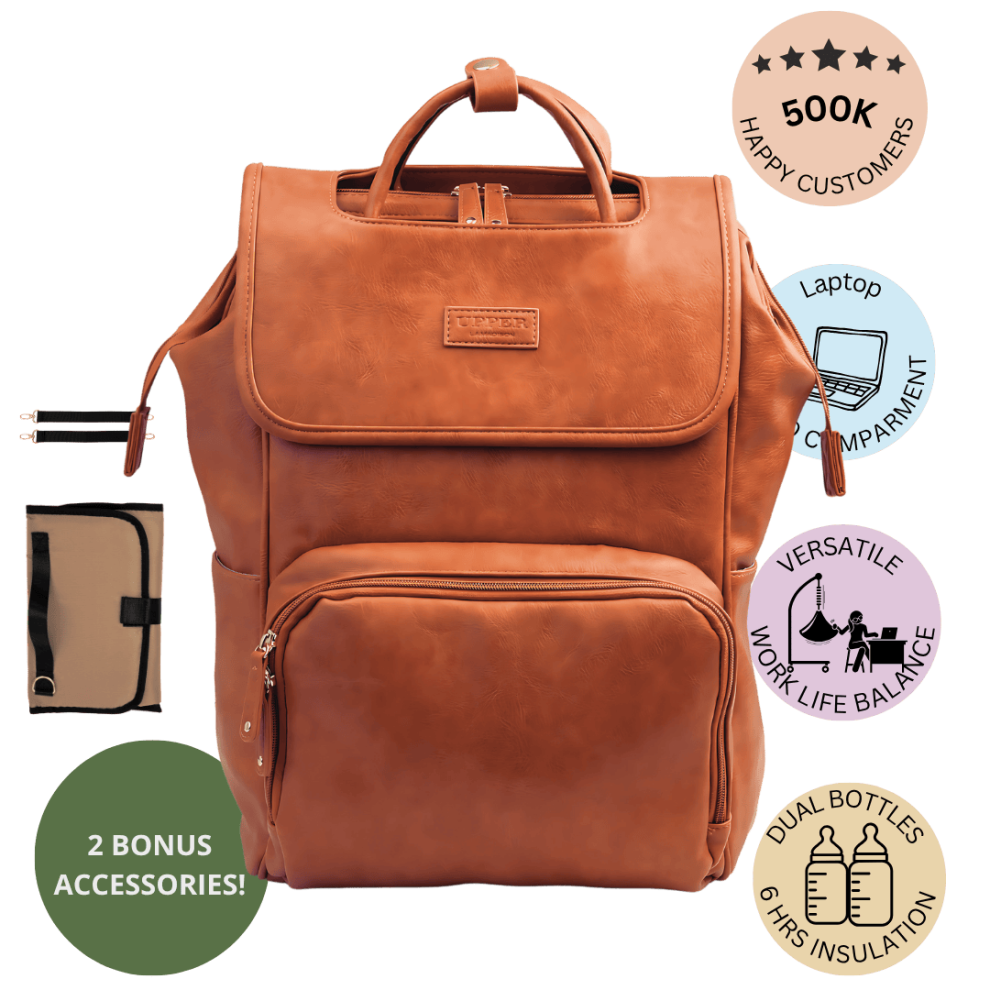 La Madison-  DayFlow 23 - Brown (Camel)-Best Seller