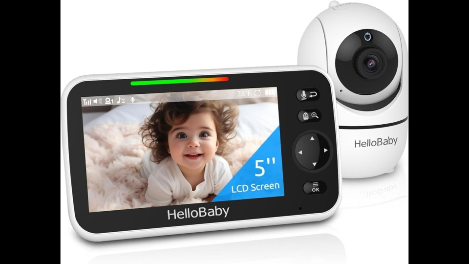 HelloBaby HB6550 review: a no-WiFi monitor with a moving camera